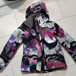 Women’s Ski/Snowboard waterproofJacket size S with vents and multiple pockets